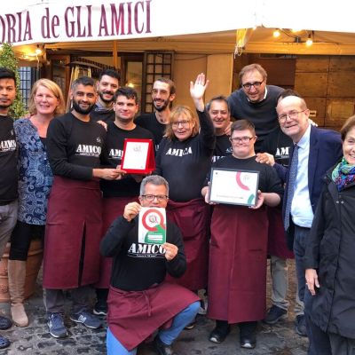 Trattoria degli Amici: inclusione sociale nel cuore di Roma